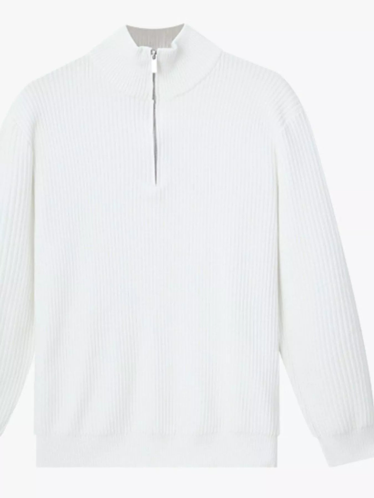 Pull Léo – demi zip – photo produit 2