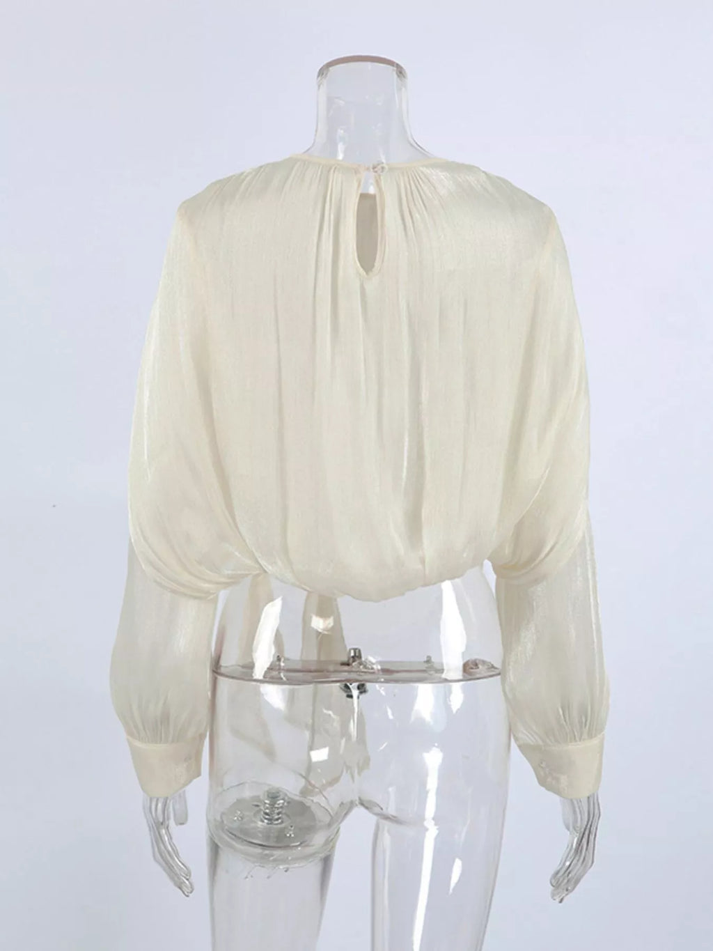 Blouse Hélène métallisée – photo produit 6