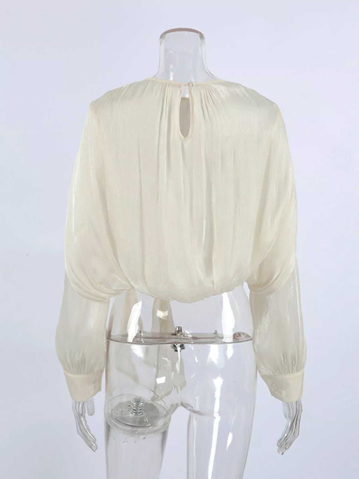 Blouse Hélène métallisée – photo produit 6