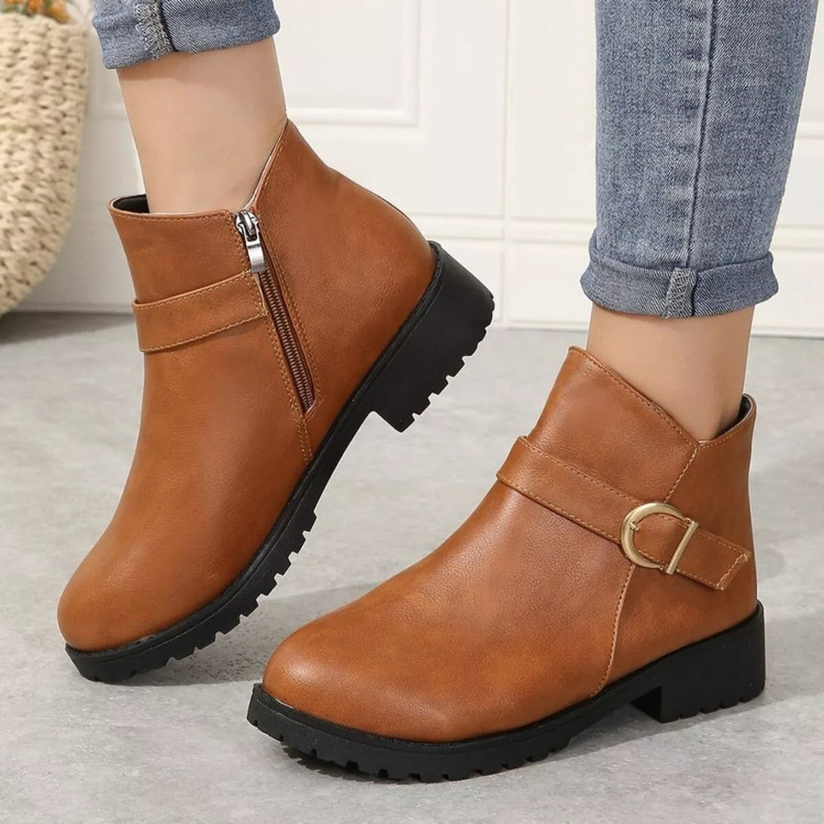 Bottines Callie à boucle – photo produit 6