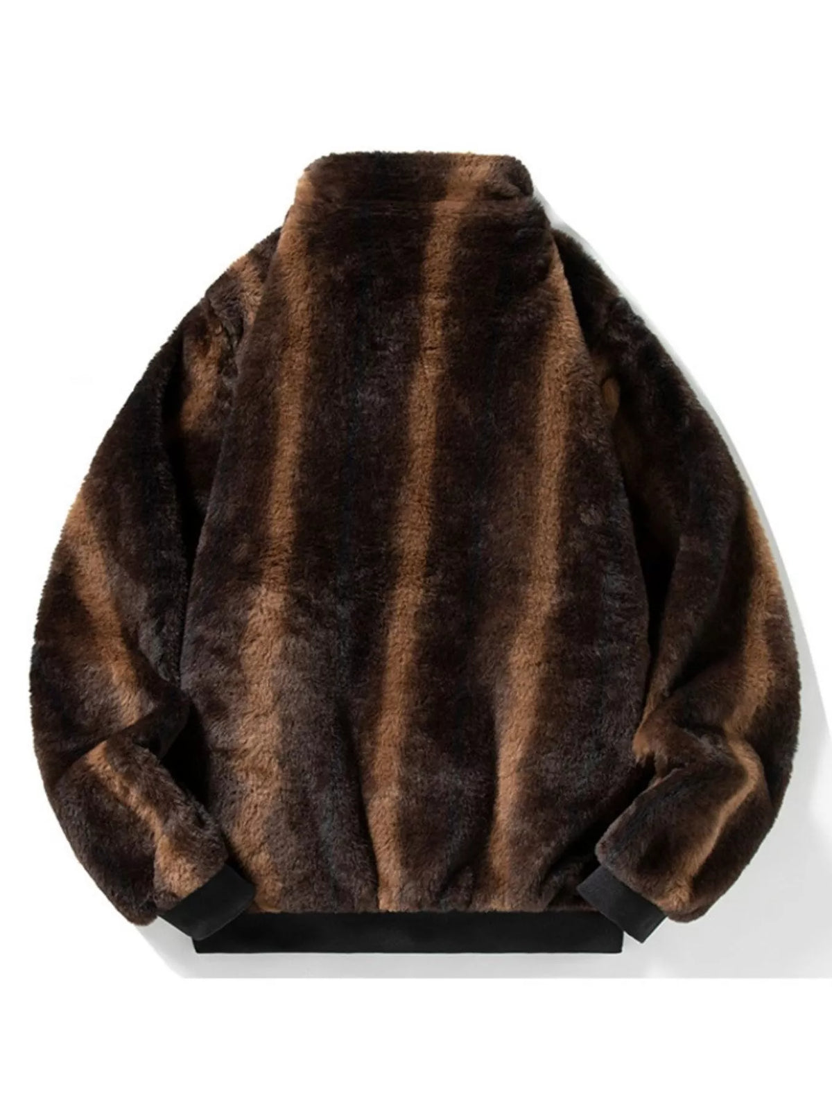 Blouson Lazare – zippé en fausse fourrure – photo produit 3