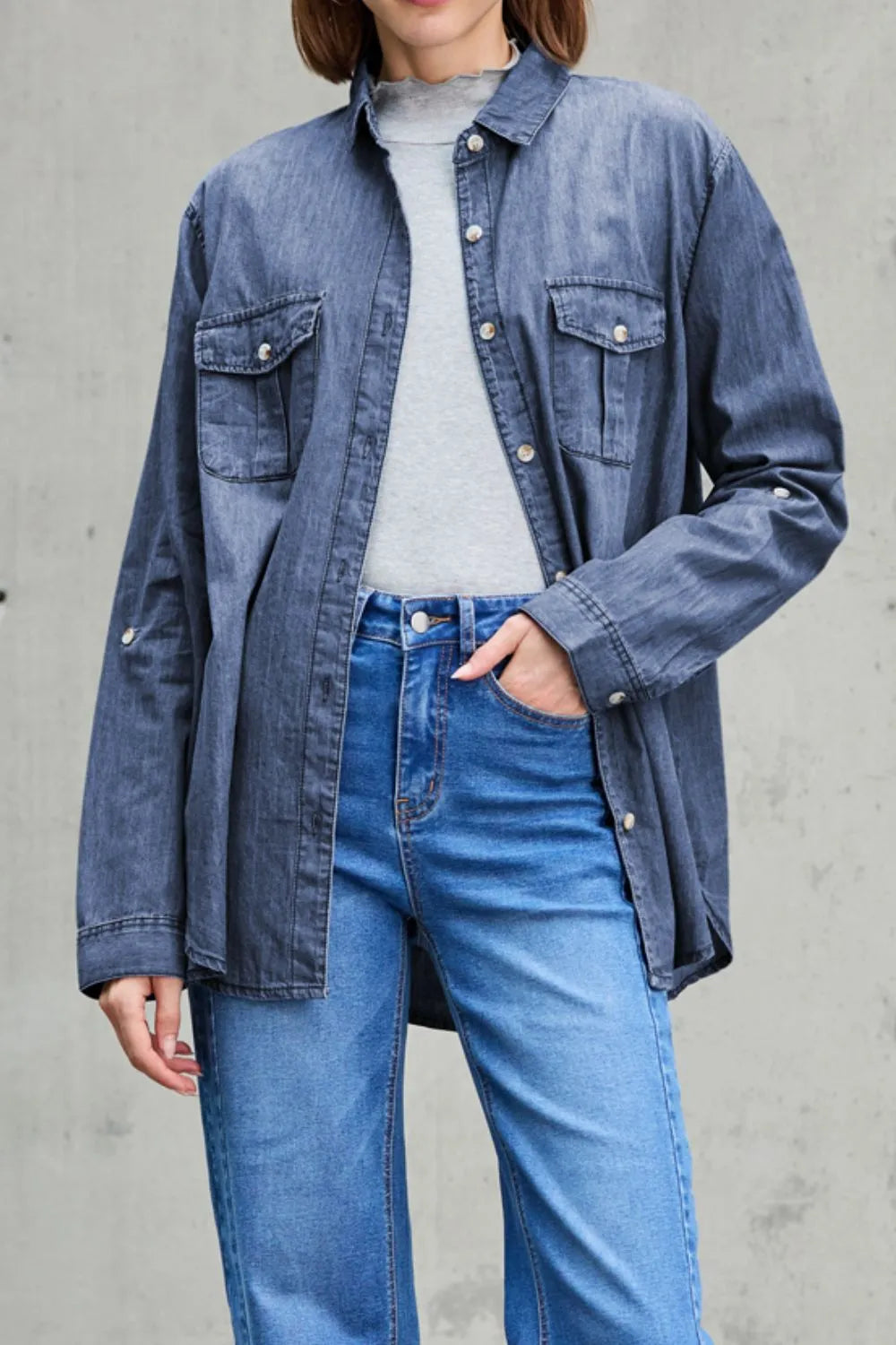Chemise en jean Tess – photo produit 10