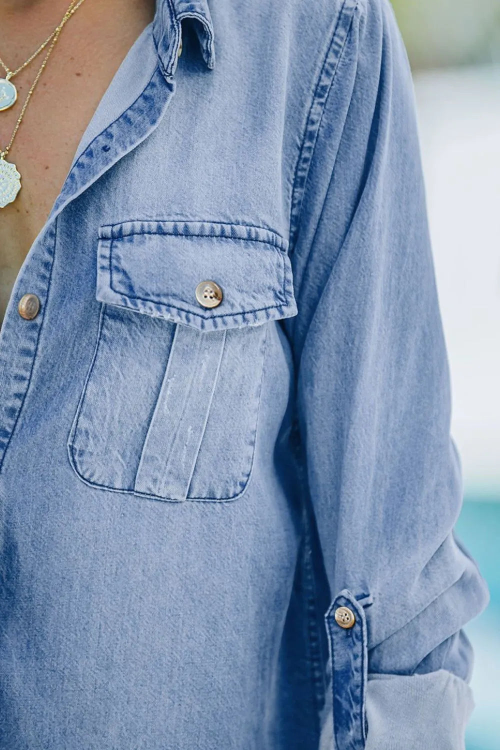 Chemise en jean Tess – photo produit 6