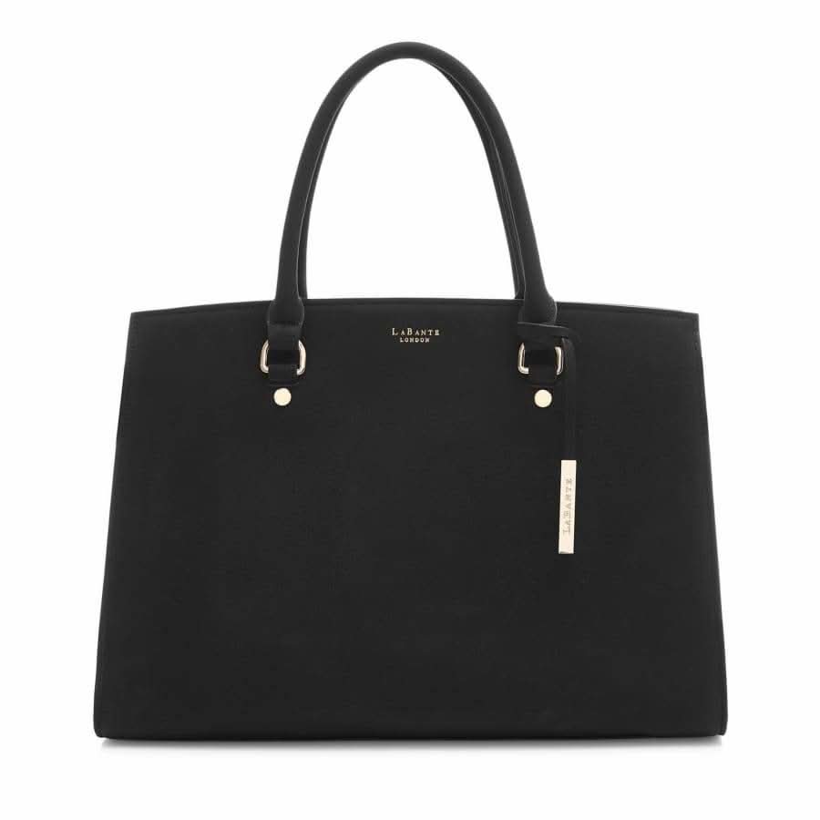 Sac ordinateur Aricia noir – photo produit 4
