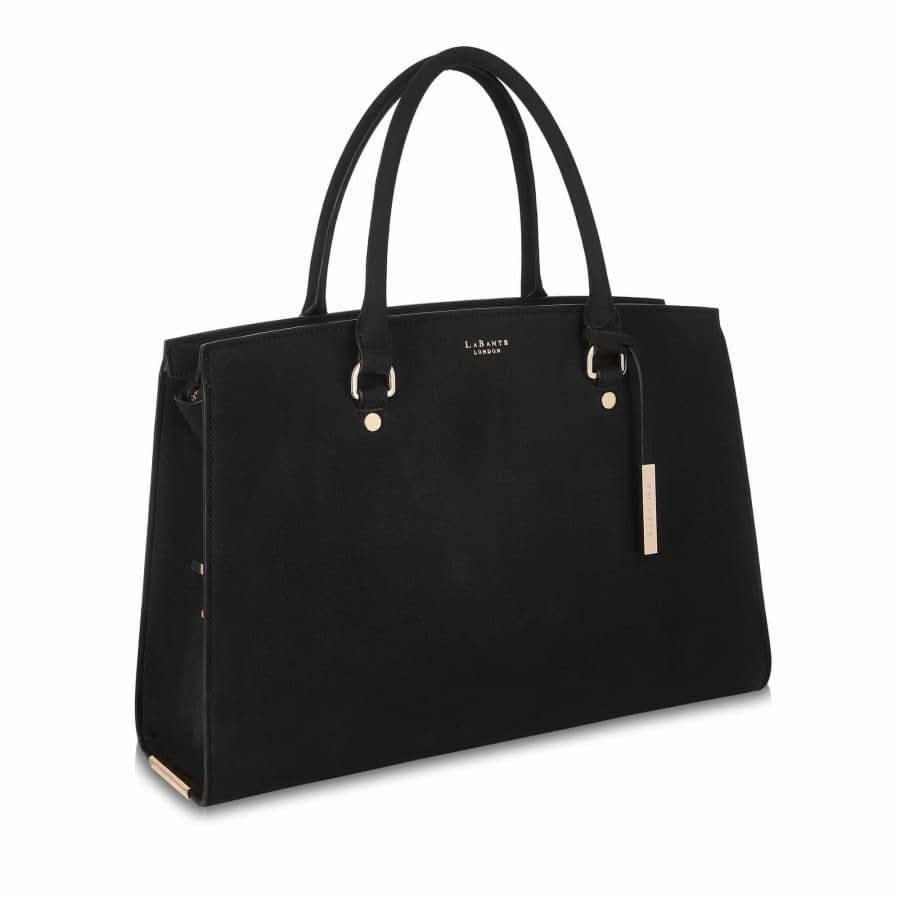 Sac ordinateur Aricia noir – photo produit 5