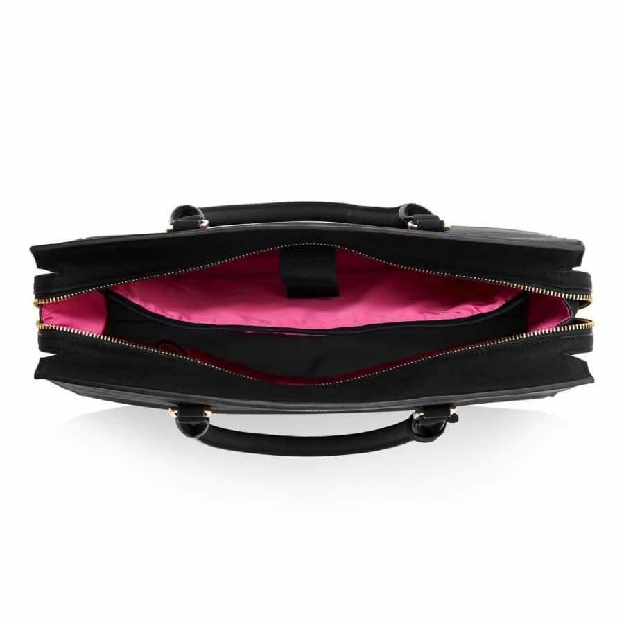 Sac ordinateur Aricia noir – photo produit 2