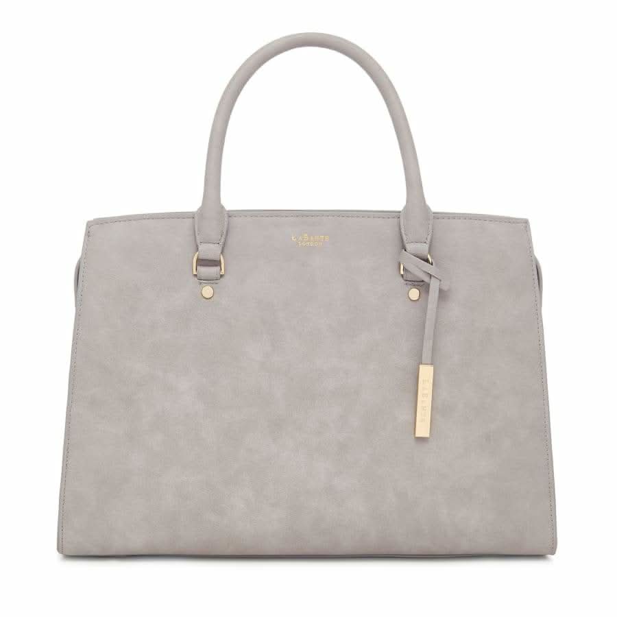 Sac ordinateur Aricia gris – photo produit 1