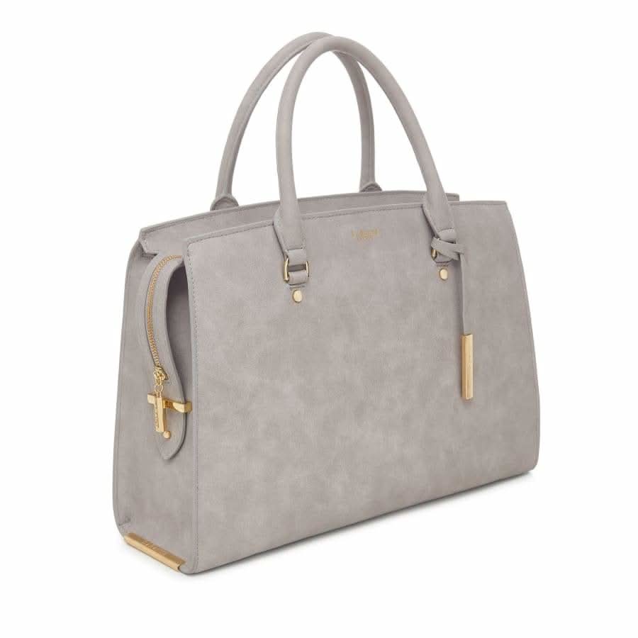 Sac ordinateur Aricia gris – photo produit 2