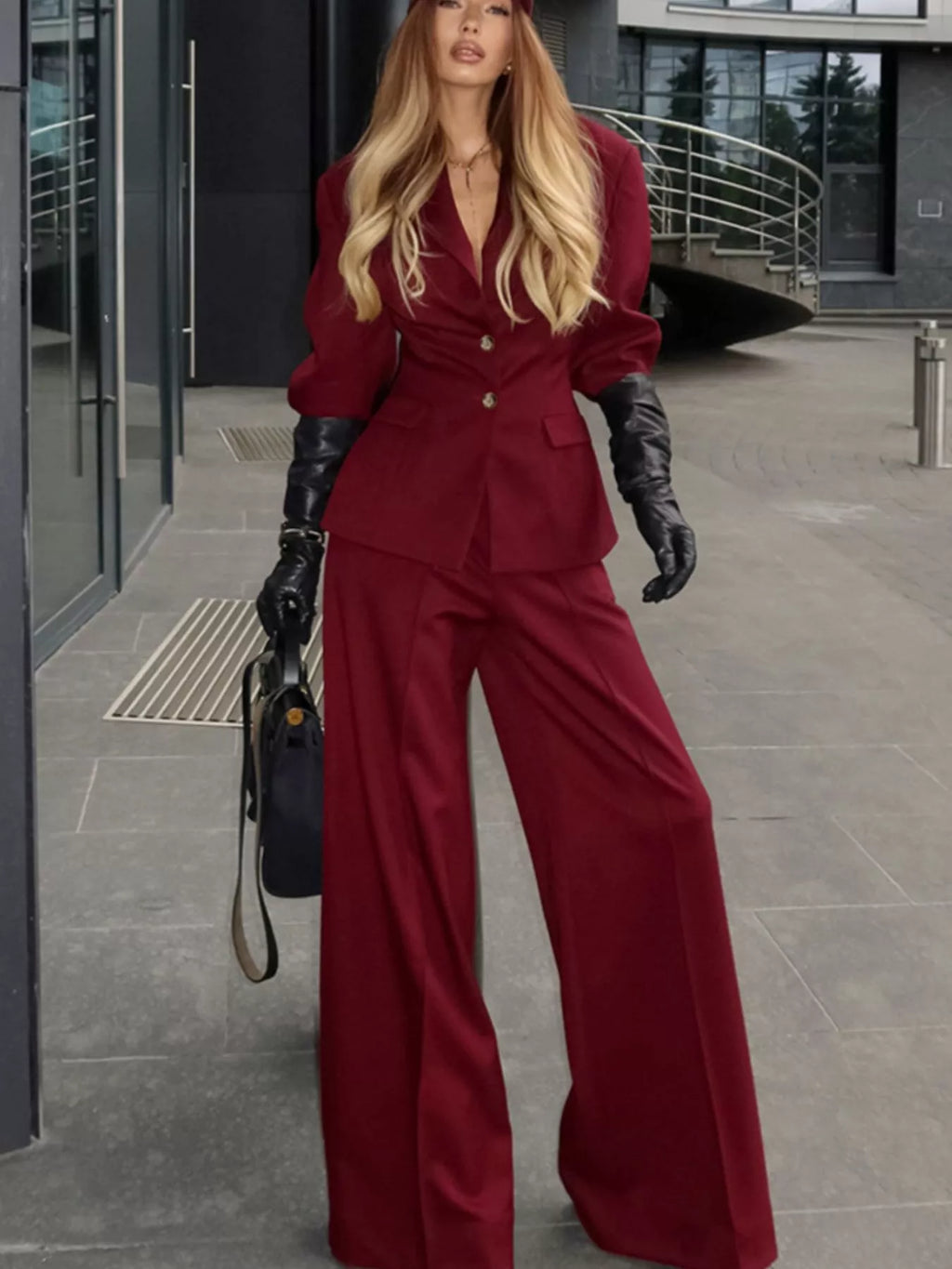 Ensemble Olivia blazer et pantalon – photo produit 4