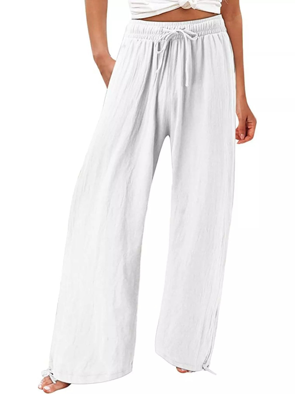 Pantalon Nolwenn large grande taille – photo produit 6