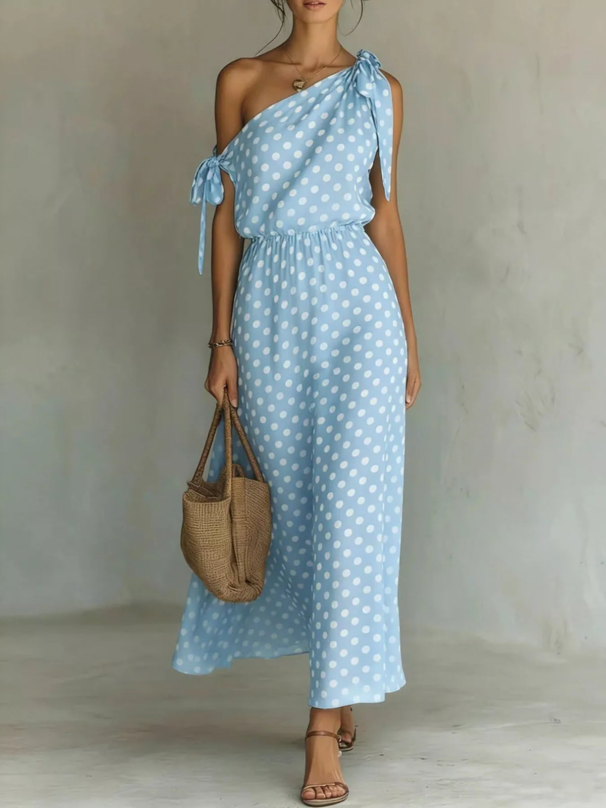 Robe longue Daphné grande taille – photo produit 3