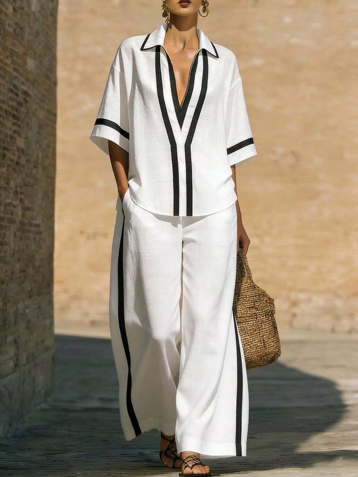 Ensemble – Cléa top finitions grande taille – photo produit 5