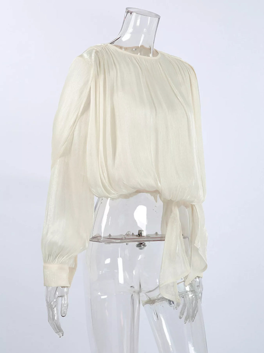 Blouse Hélène métallisée – photo produit 7