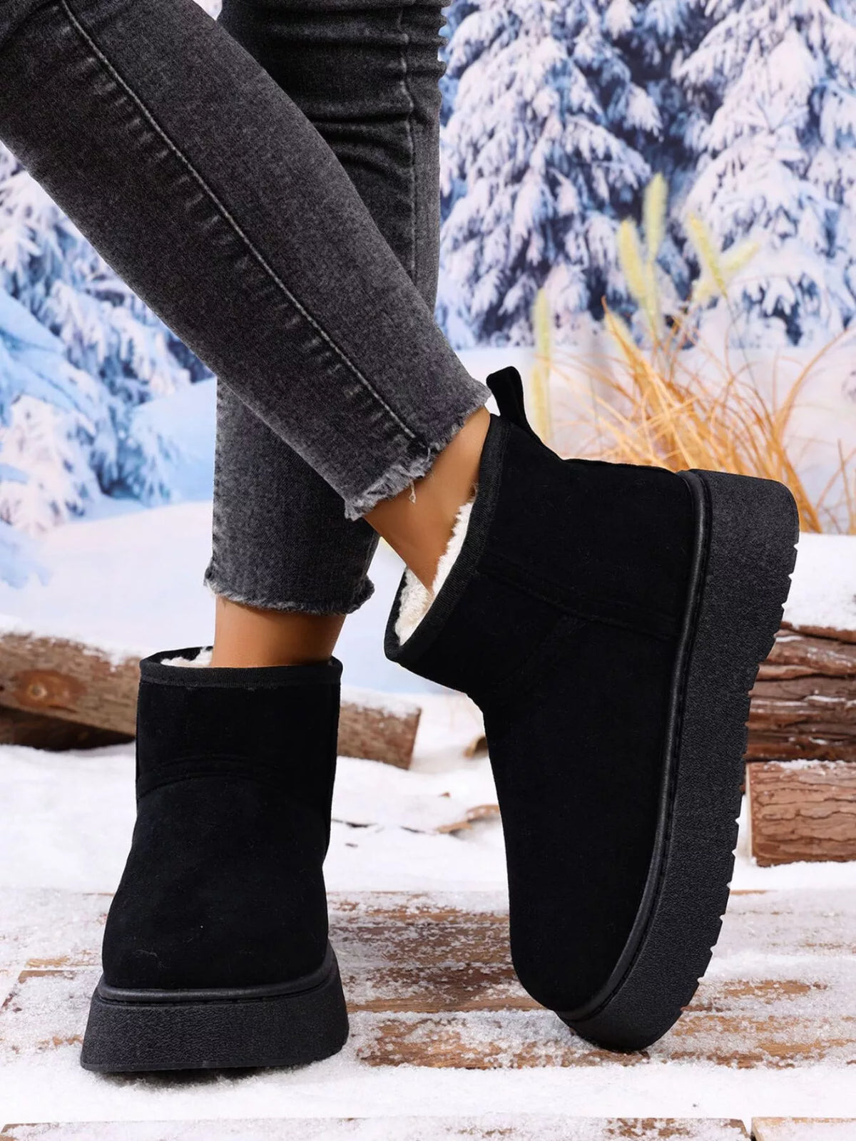 Bottines Maïa à plateforme – photo produit 2