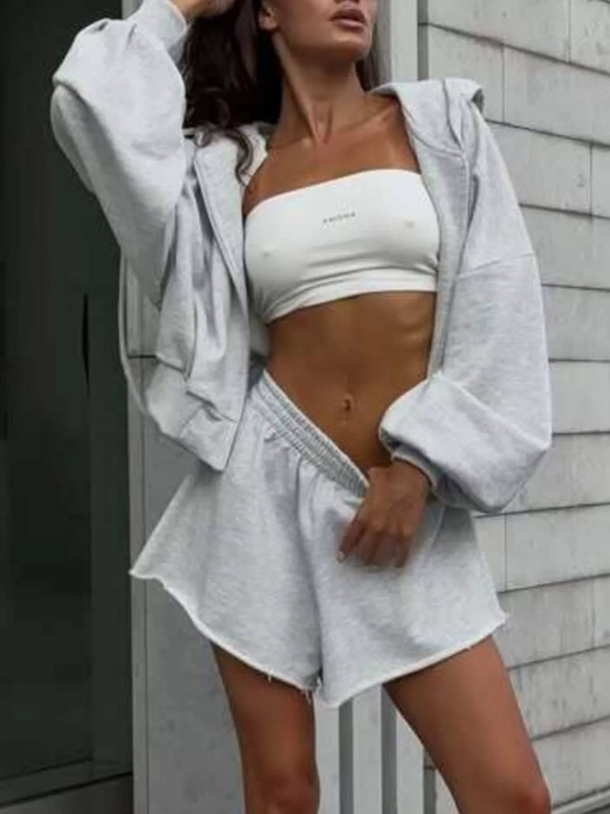 Ensemble Léonie veste et short – photo produit 3
