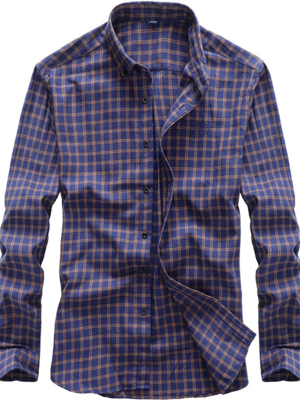 Alaric Plaid Shirt Plus Size