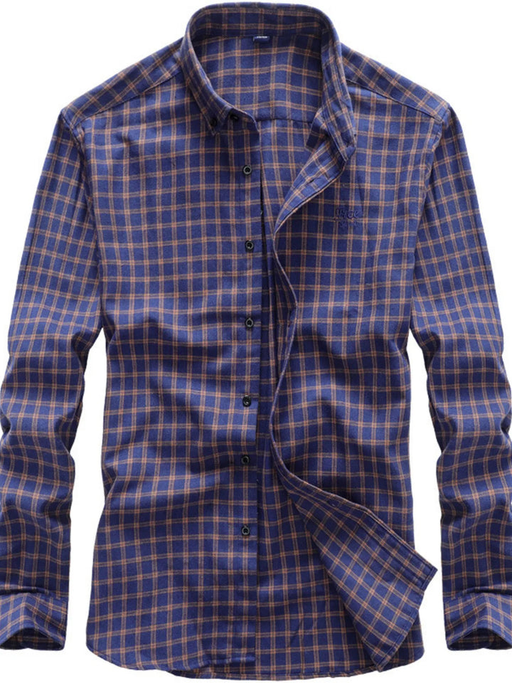 Alaric Plaid Shirt Plus Size