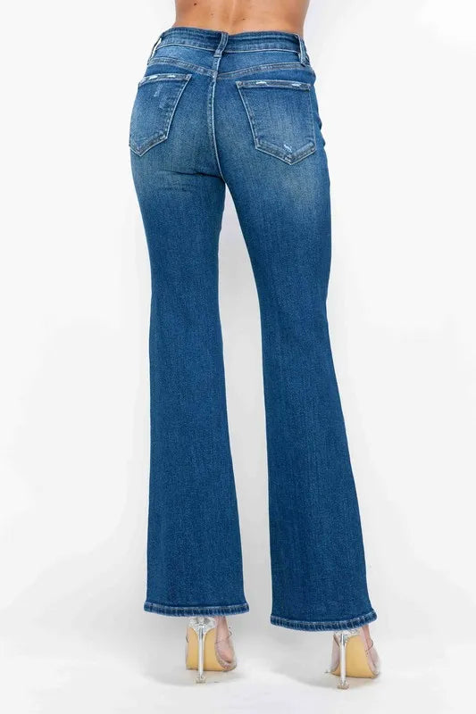 Jean Alessandra bootcut taille haute – photo produit 5