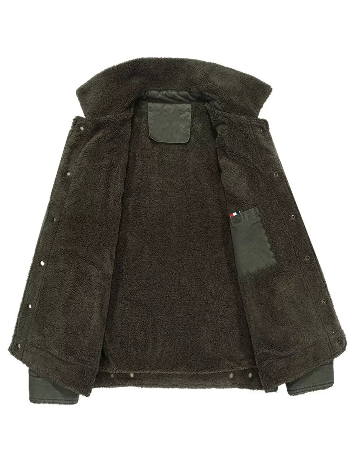 Veste homme Mahdi doublée sherpa – photo produit 2