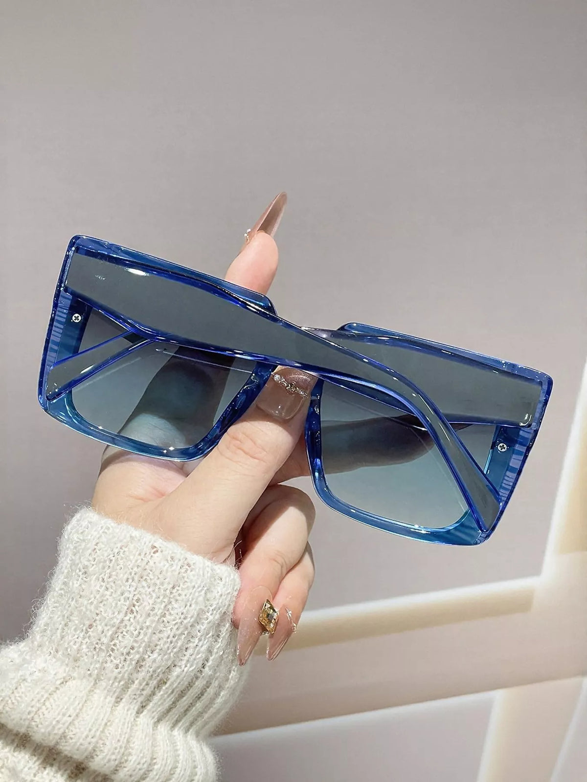 Lunettes Clara oversize dégradées – photo produit 4