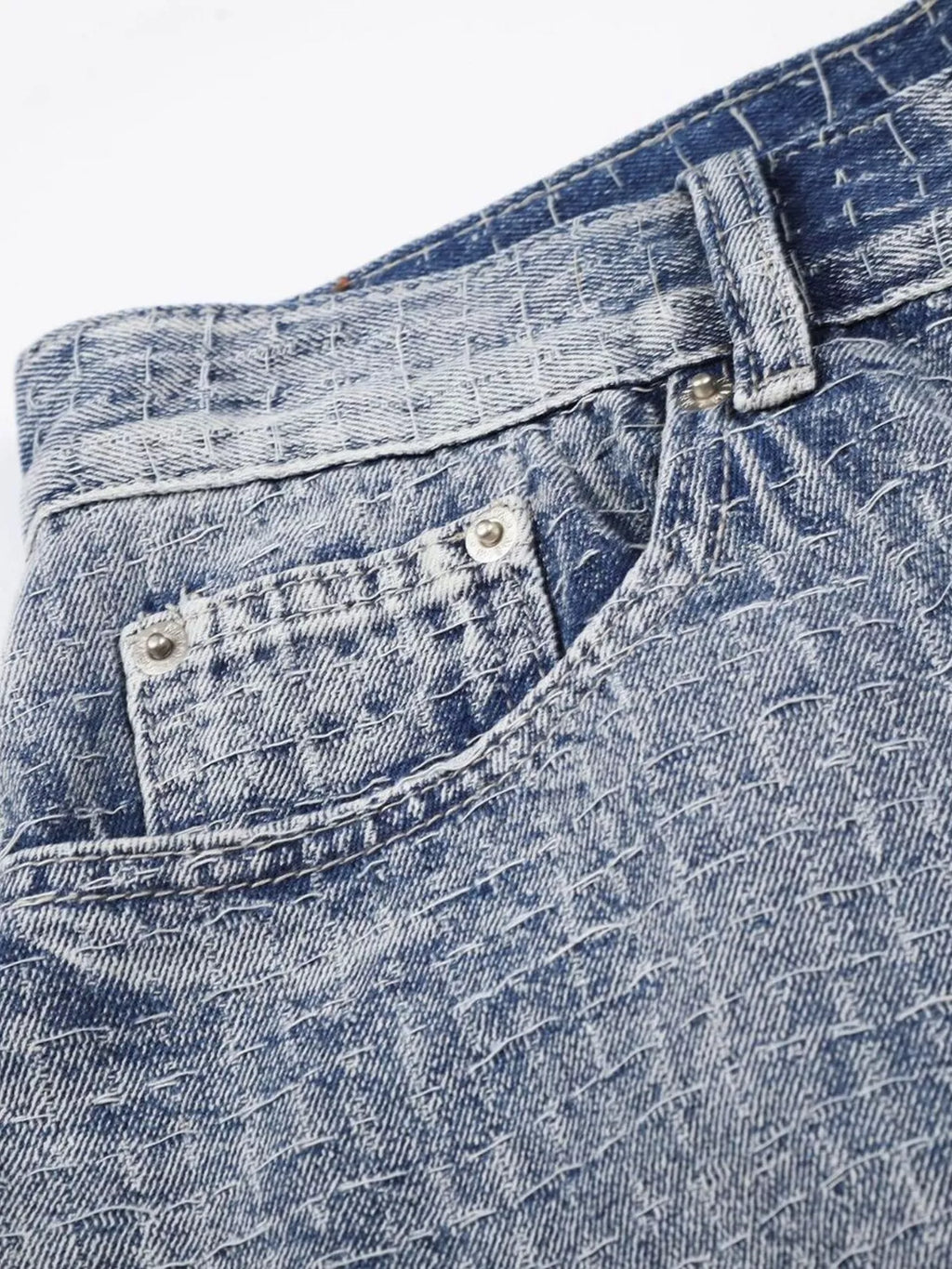 Corsaire Liam – denim – photo produit 7