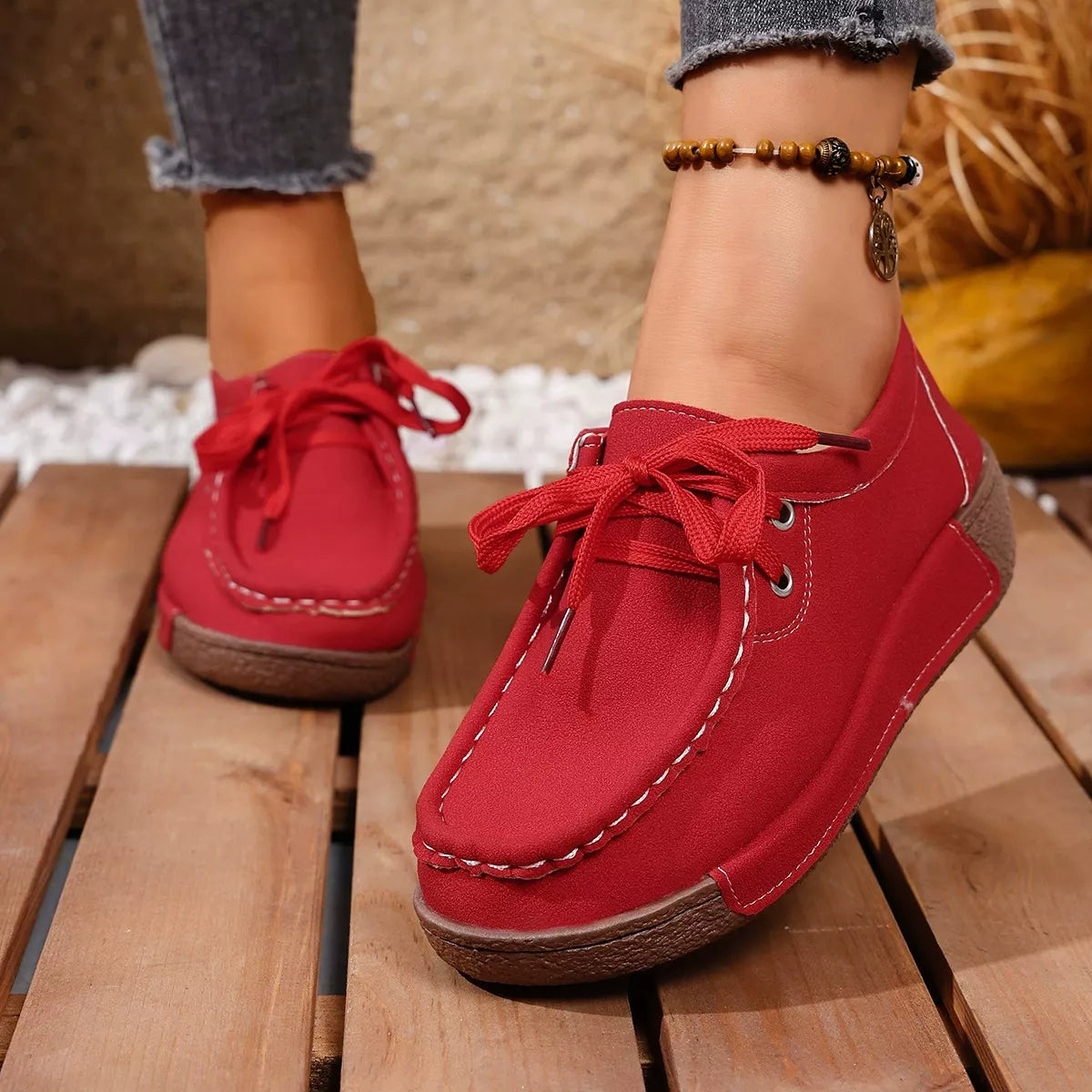 Mocassins Hugo à lacets – photo produit 5
