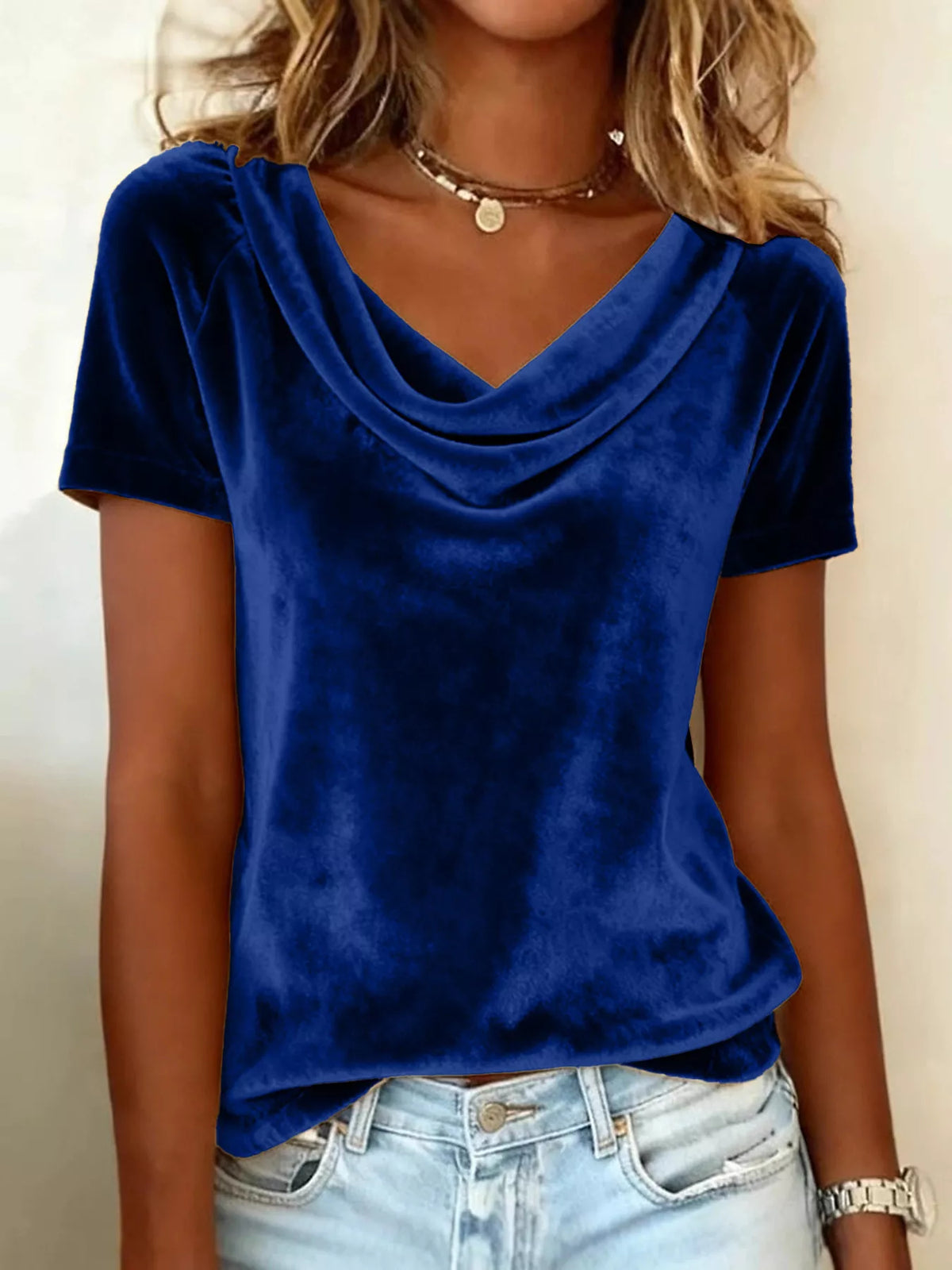 Top Zoé col bénitier grande taille – photo produit 5