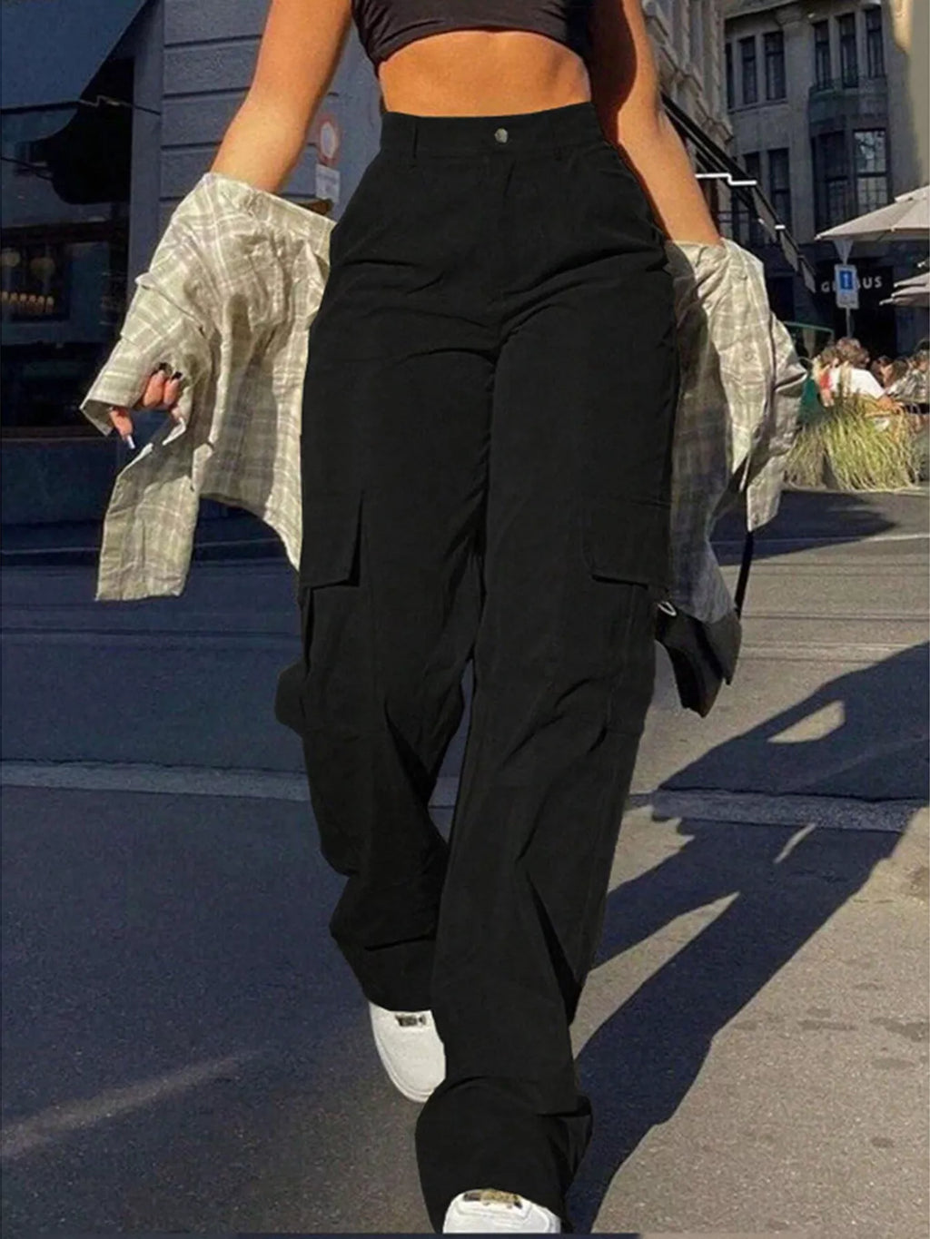 Pantalon cargo Maya grande taille – photo produit 1