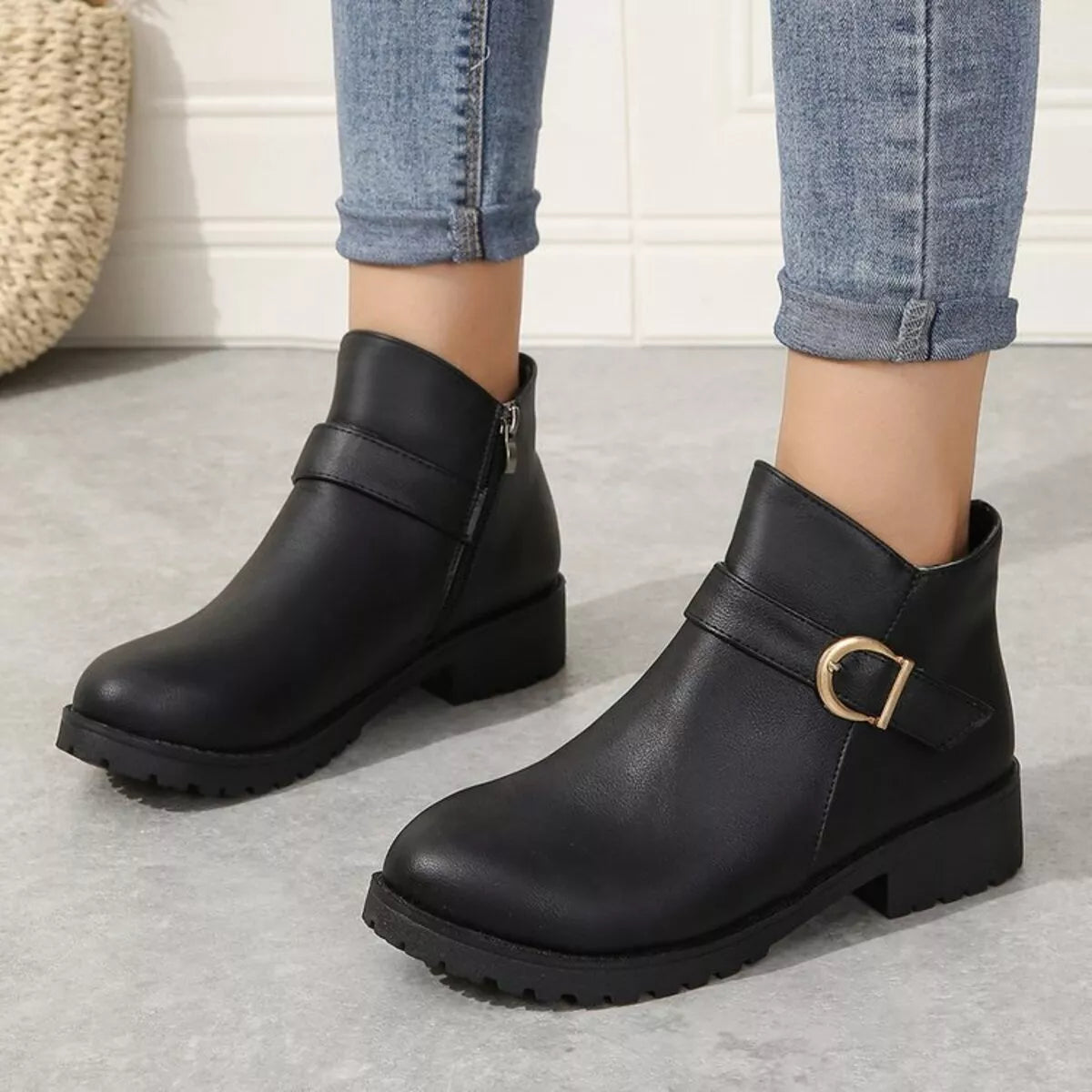 Bottines Callie à boucle – photo produit 2