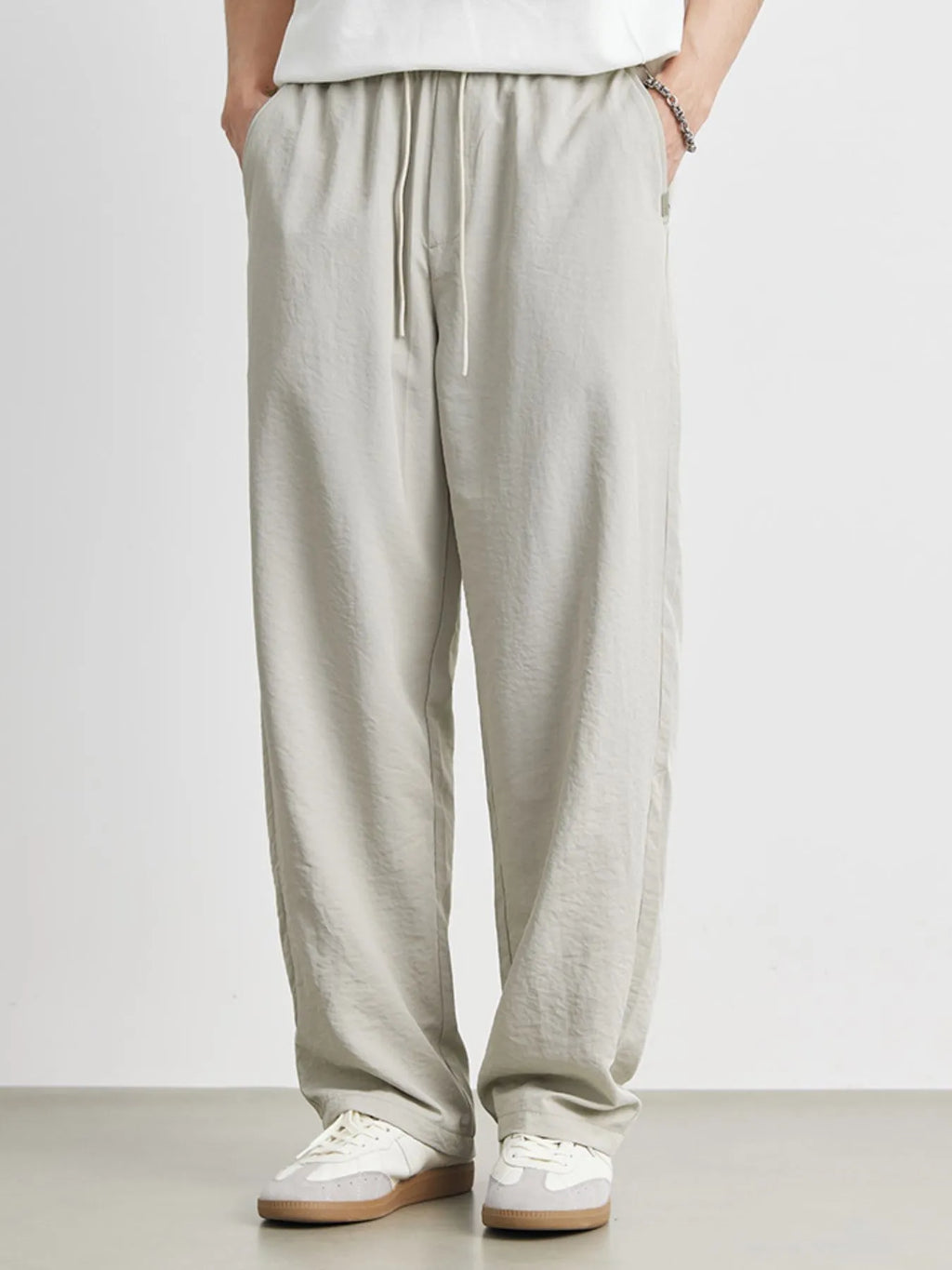 Pantalon Zian – large à cordon décontracté – photo produit 7