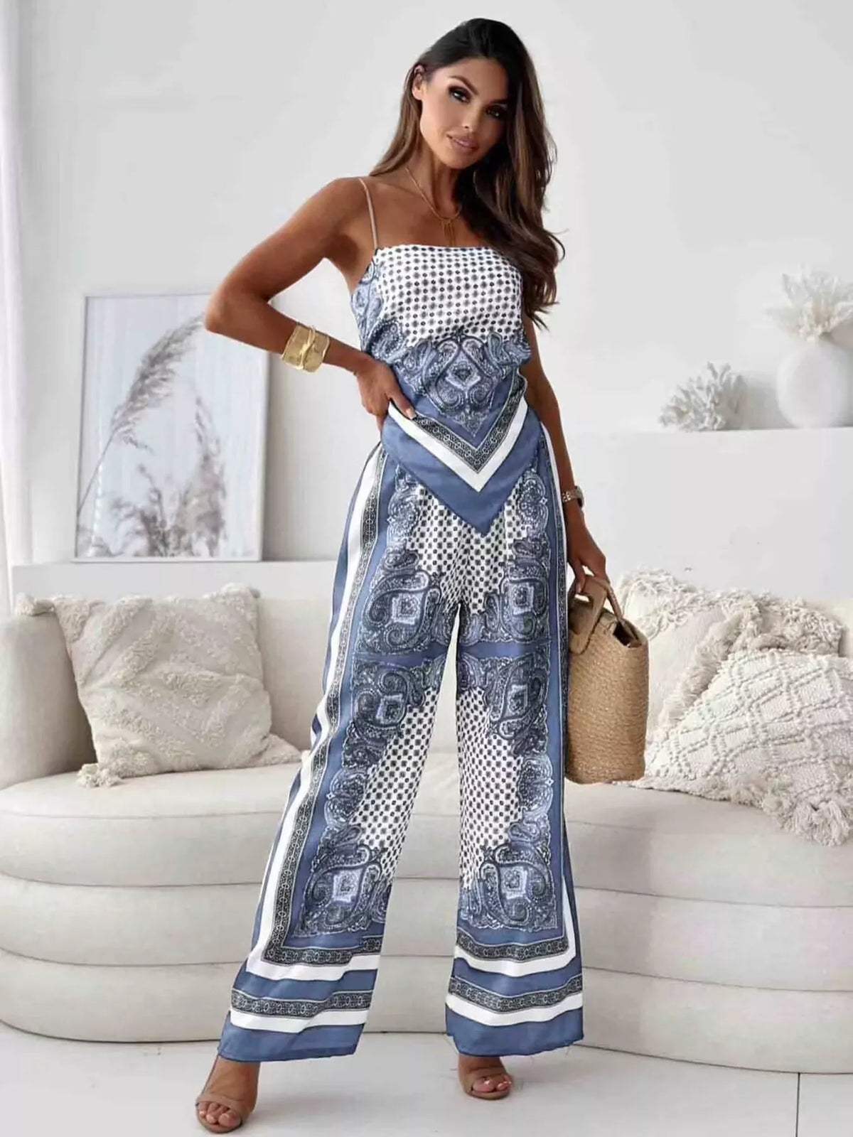 Ensemble Shamara caraco et pantalon – photo produit 4