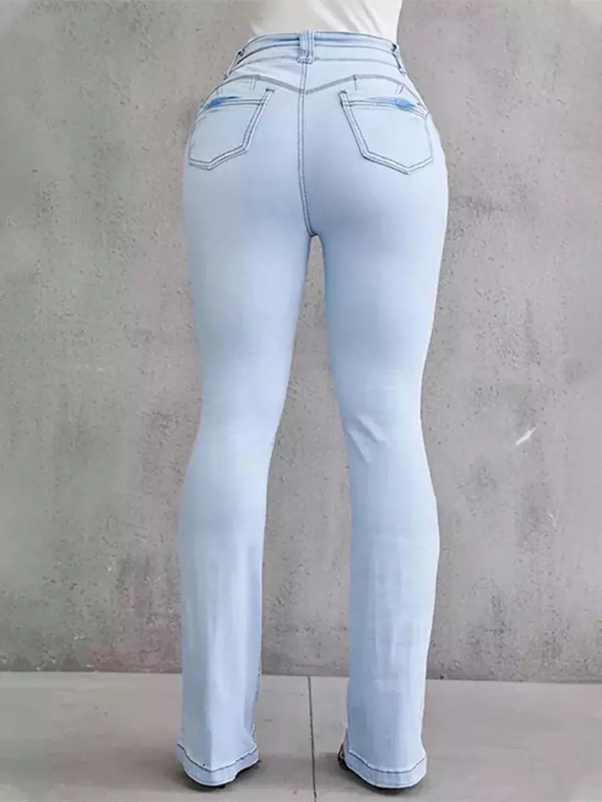 Jean Adélie flare grande taille – photo produit 2