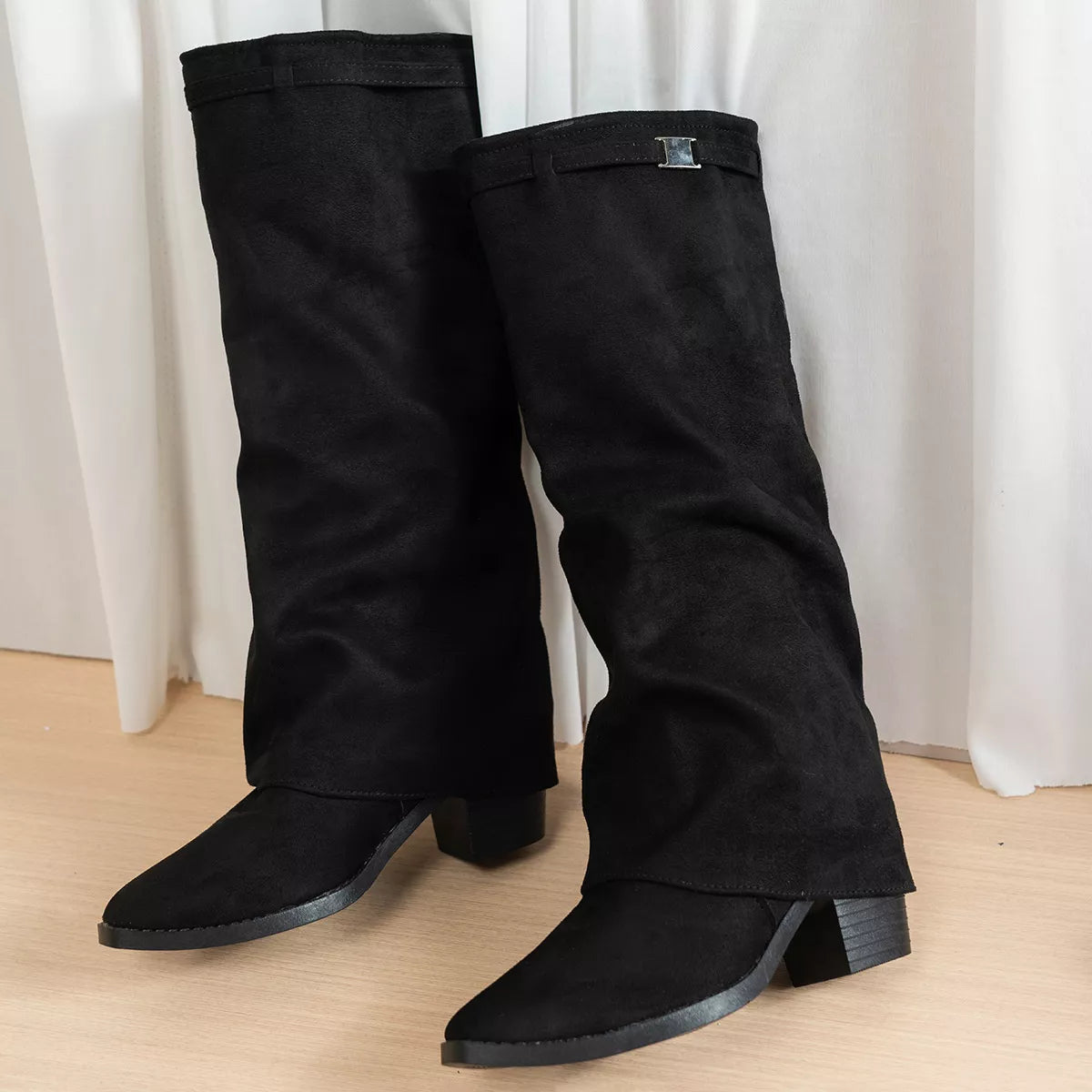 Bottines Sienna à talon carré – photo produit 3