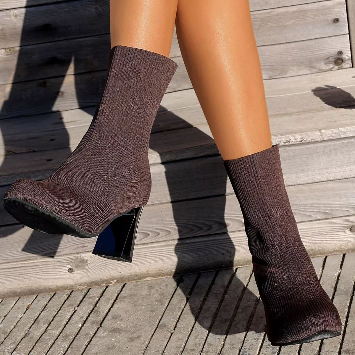 Bottines Roxane bout rond – photo produit 5