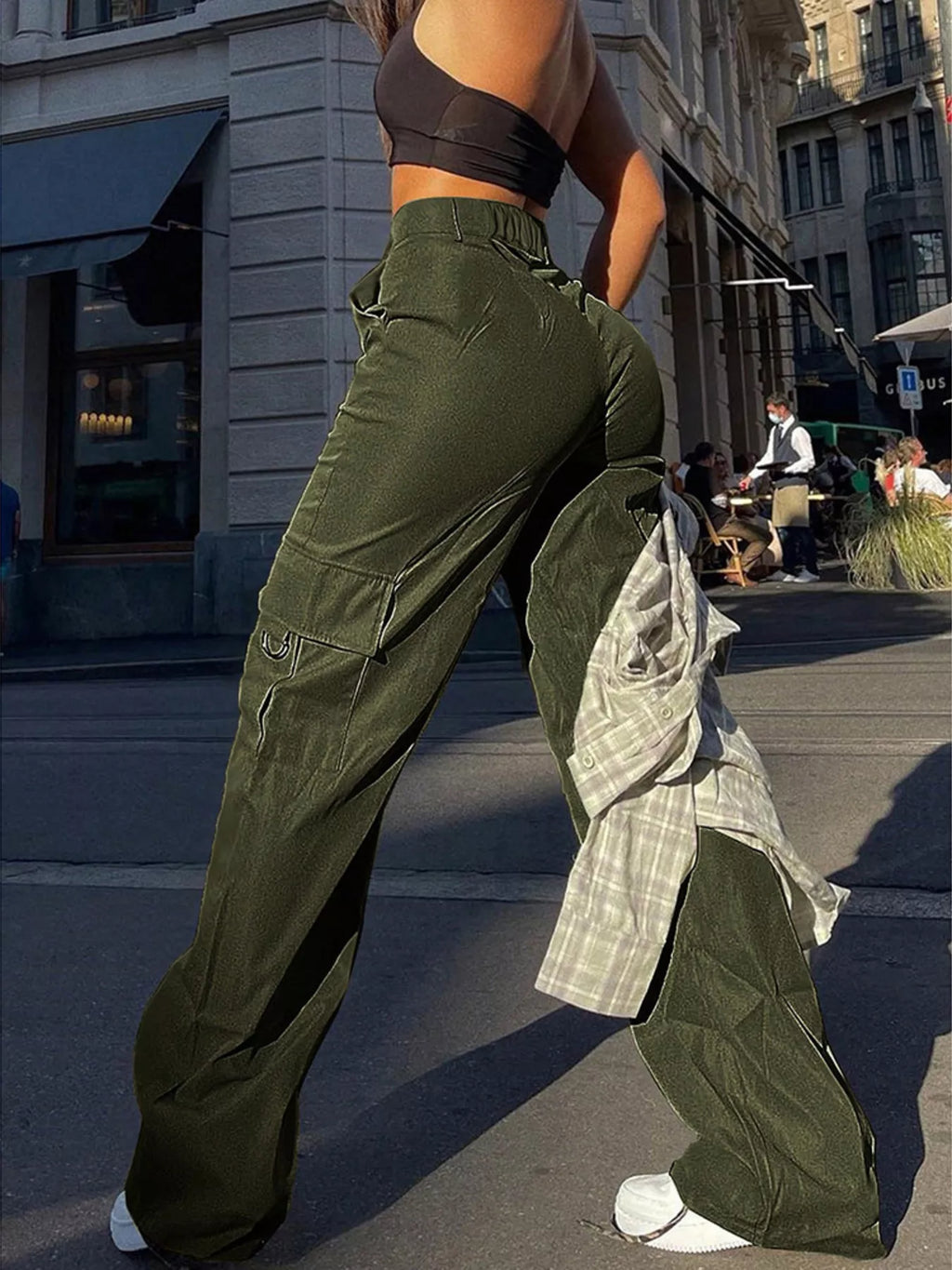 Pantalon cargo Maya grande taille – photo produit 7