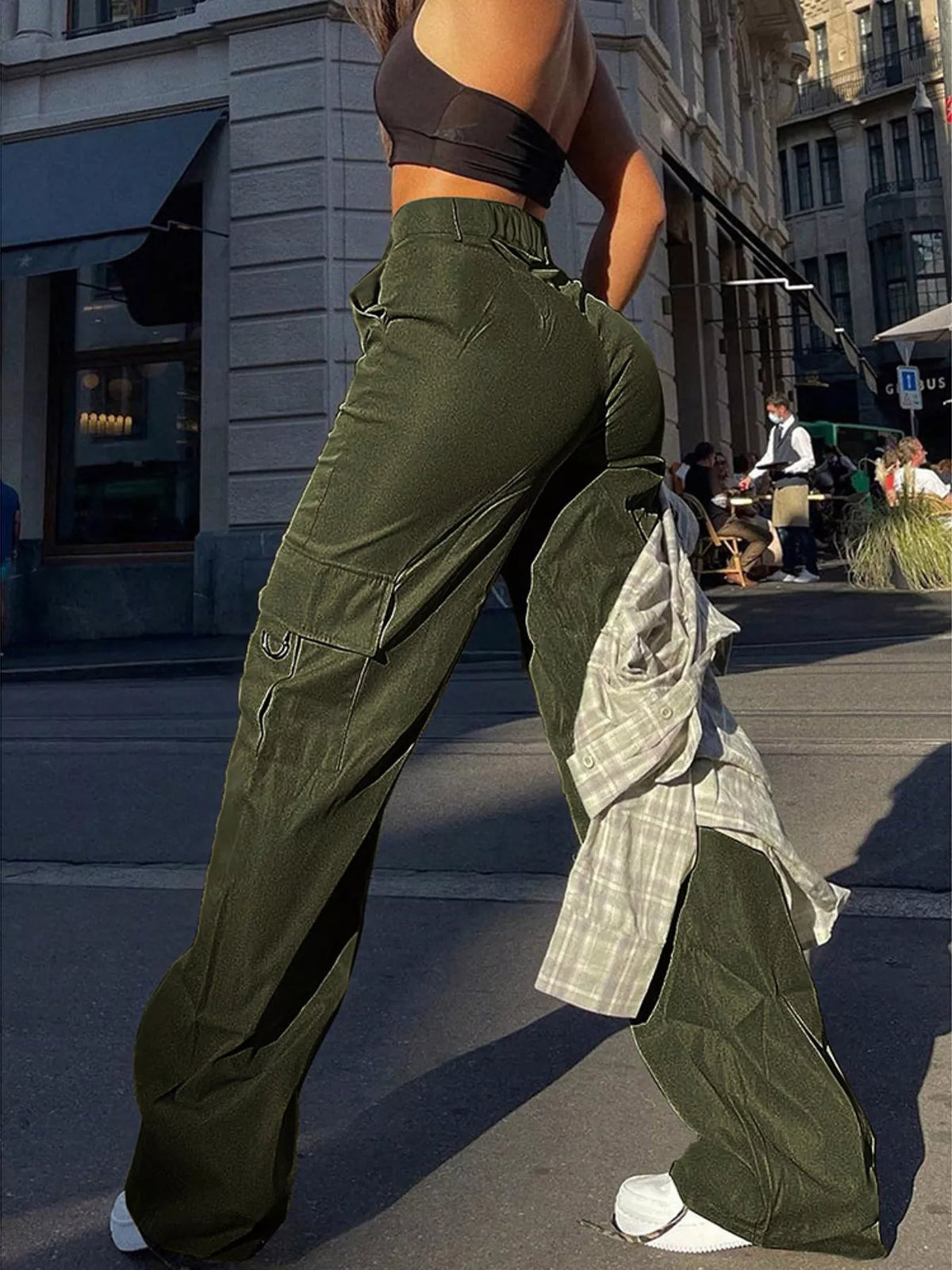 Pantalon cargo Maya grande taille – photo produit 7