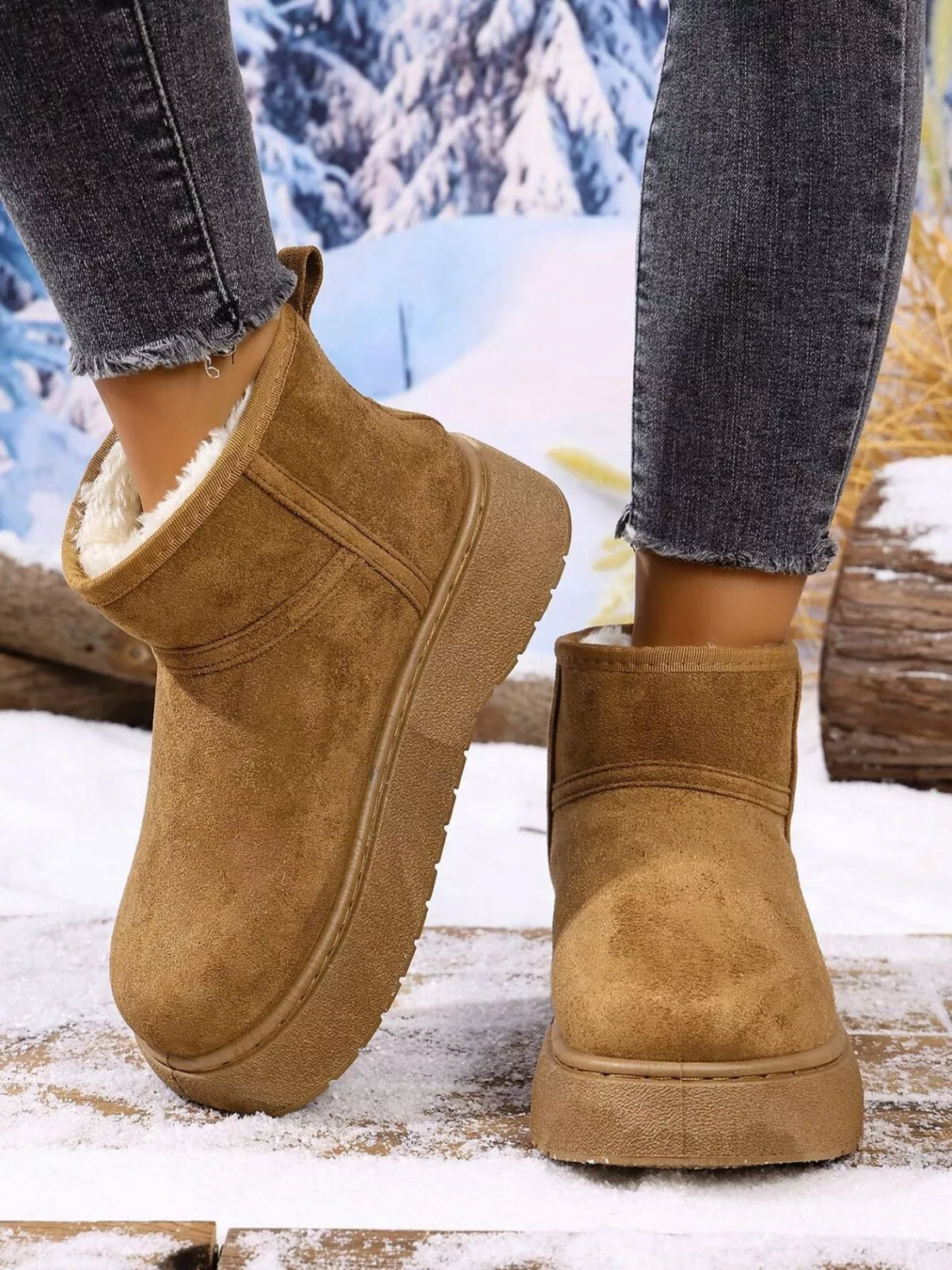 Bottines Maïa à plateforme – photo produit 3