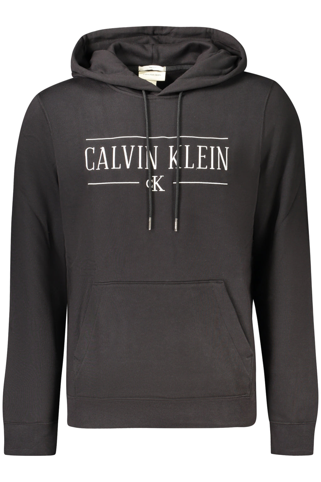 CALVIN KLEIN MEN'S BLACK ZIP-UP SWEATSHIRT