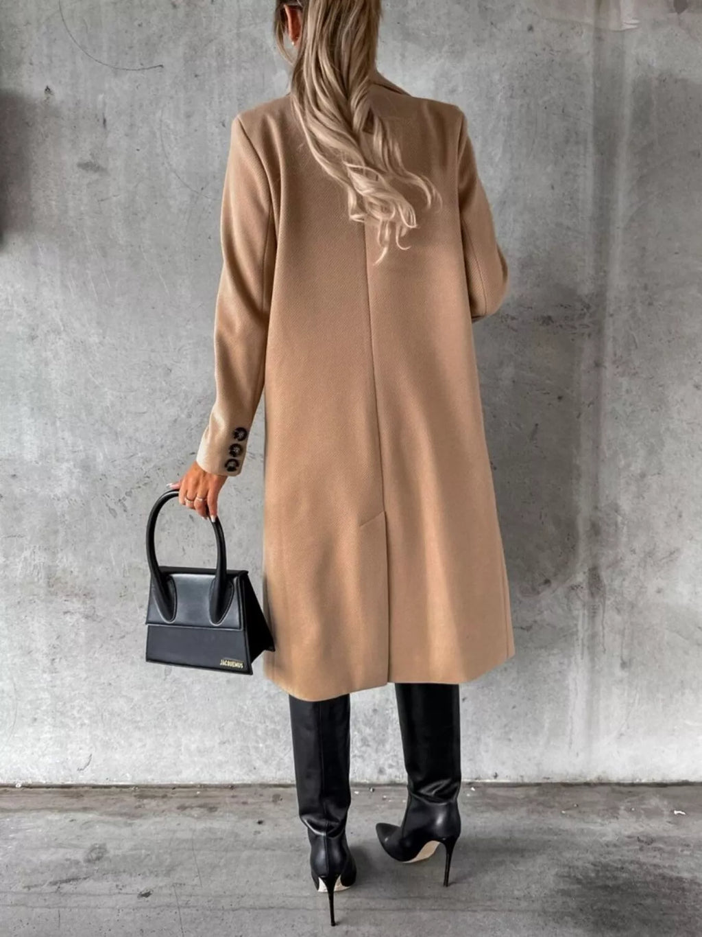 Manteau Calypso – long croisé – photo produit 10