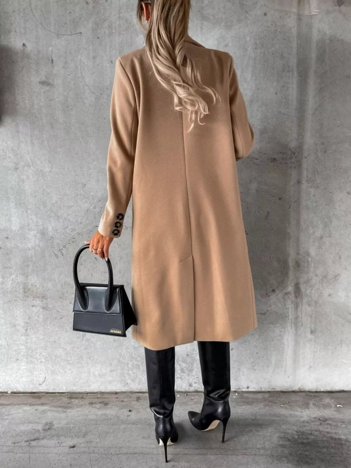 Manteau Calypso – long croisé – photo produit 10