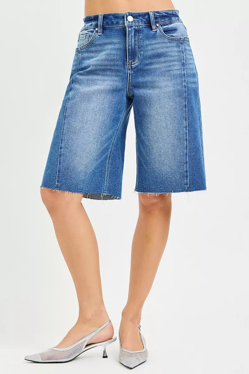 Short Elinor en jean ample – photo produit 2