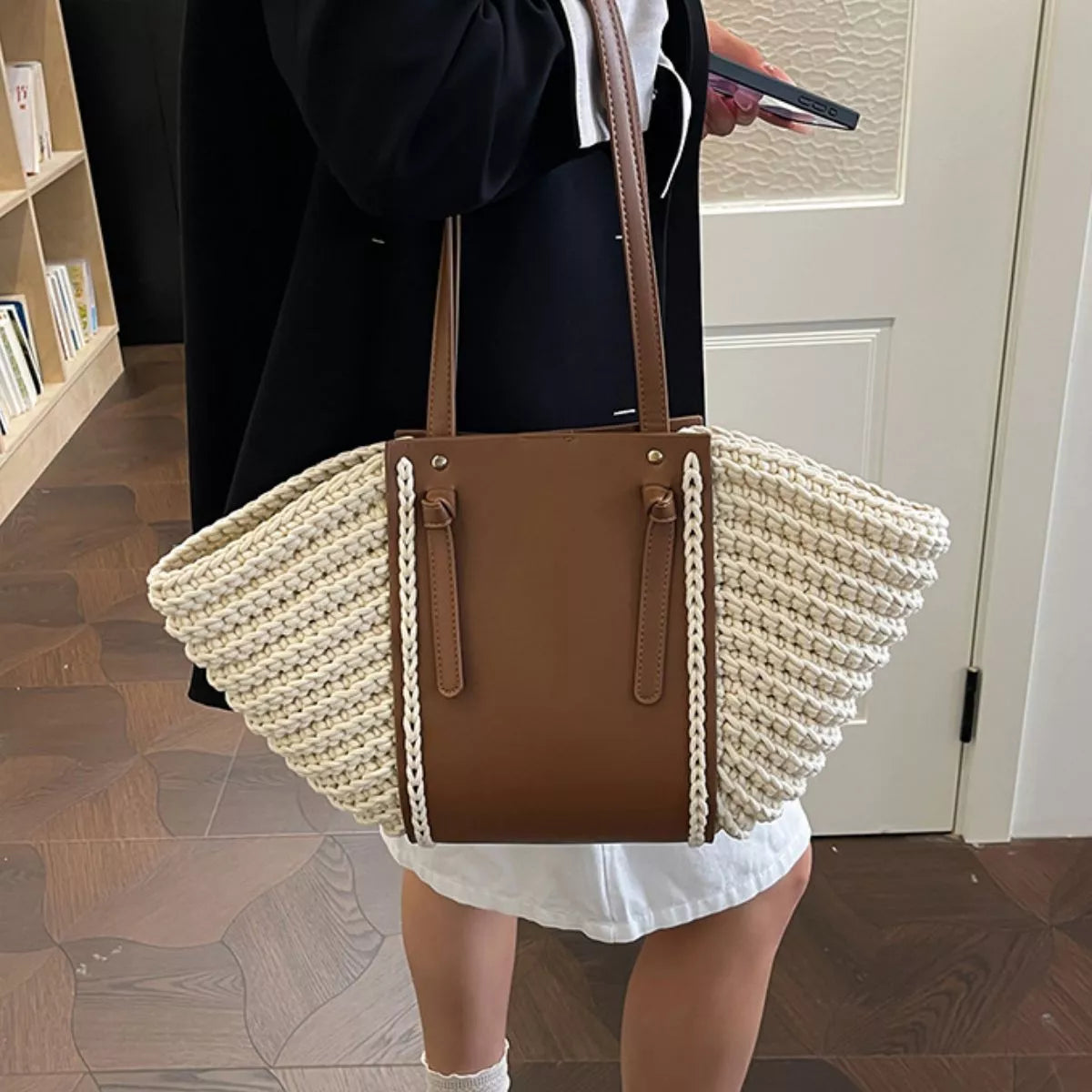 Sac Alma en paille tressée – photo produit 3