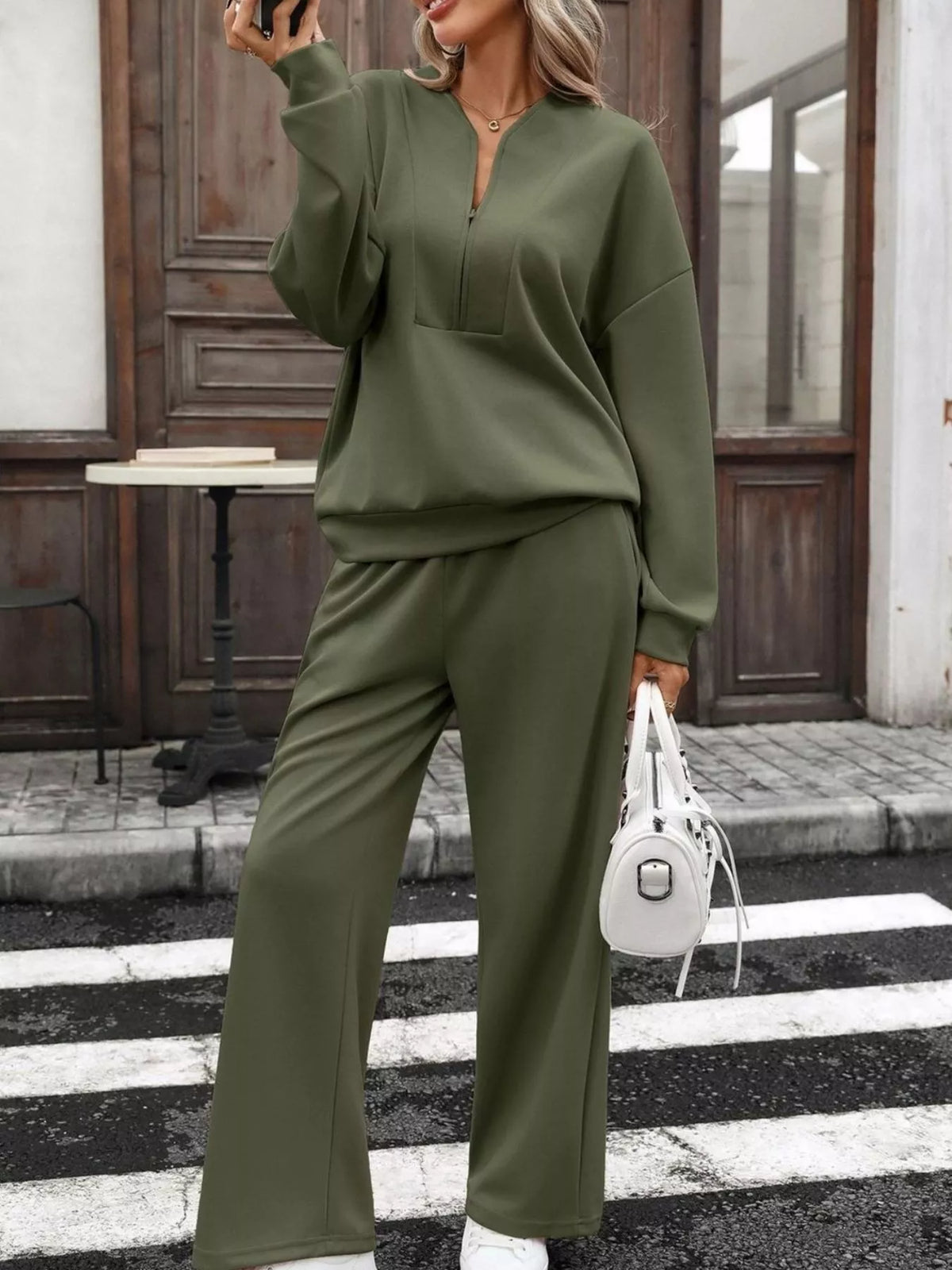 Ensemble Florira demi-zip – photo produit 3
