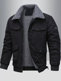 Manteau Émeric sherpa grande taille – photo produit 3
