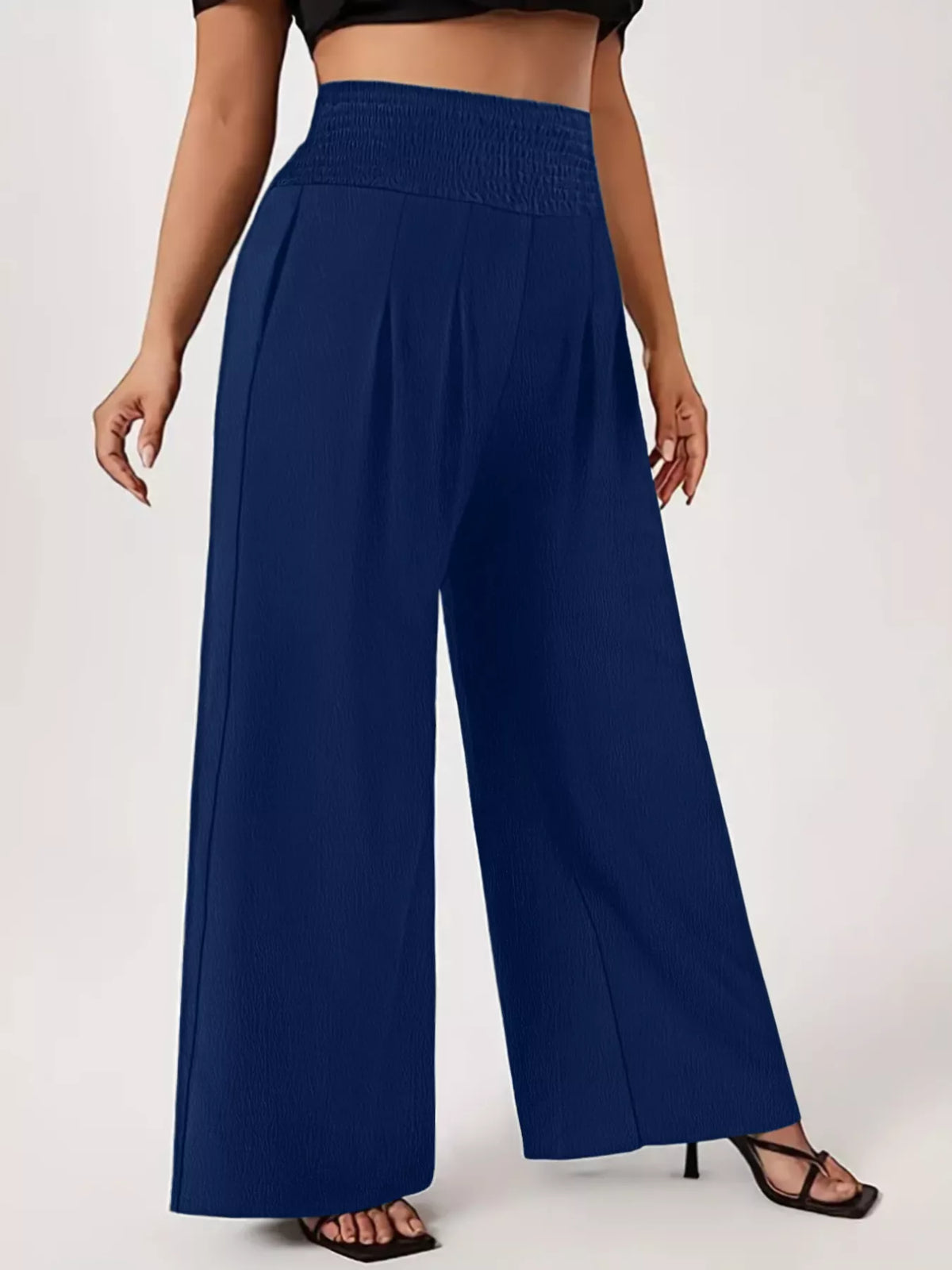 Pantalon Alya taille smockée – photo produit 7