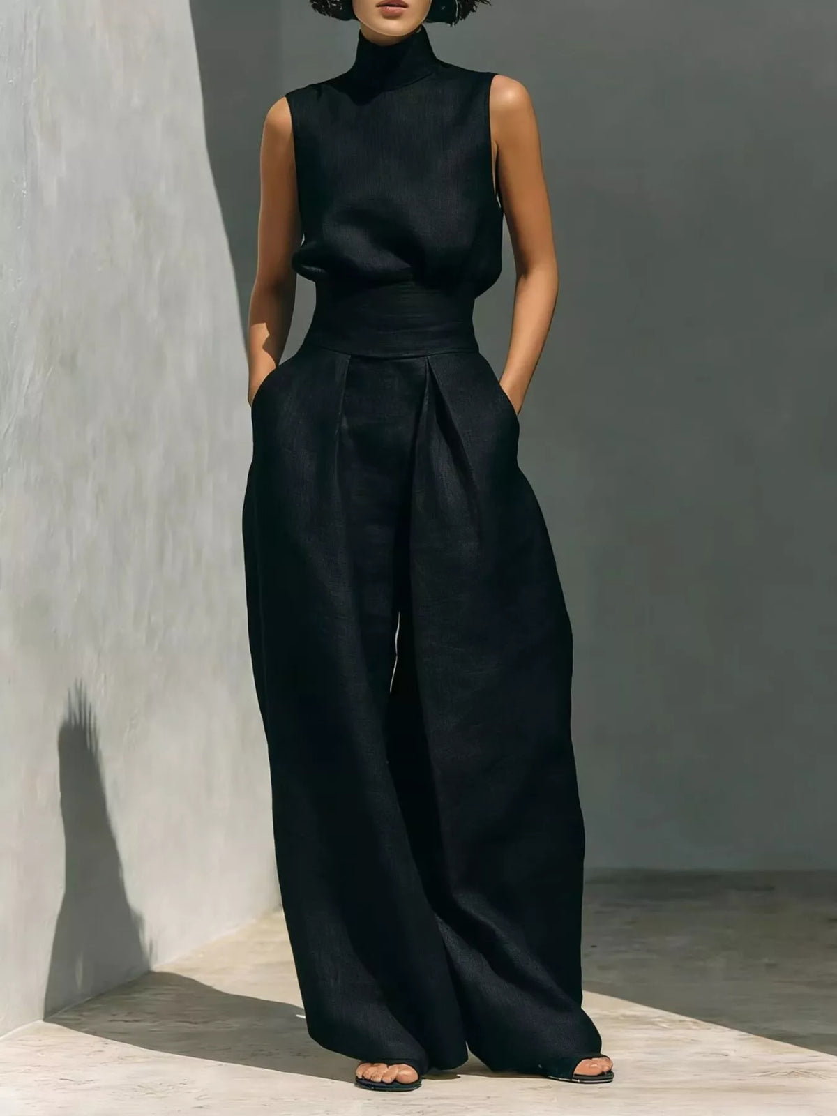 Combinaison Cléa taille smockée – photo produit 7