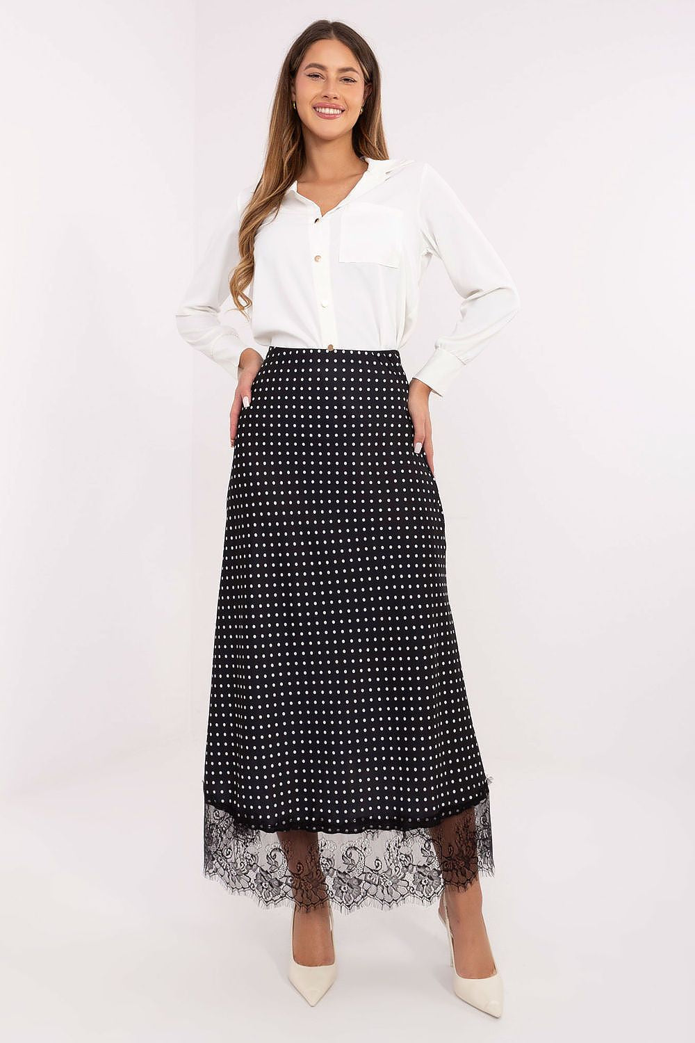  Long skirt model 219866 Rue Paris 