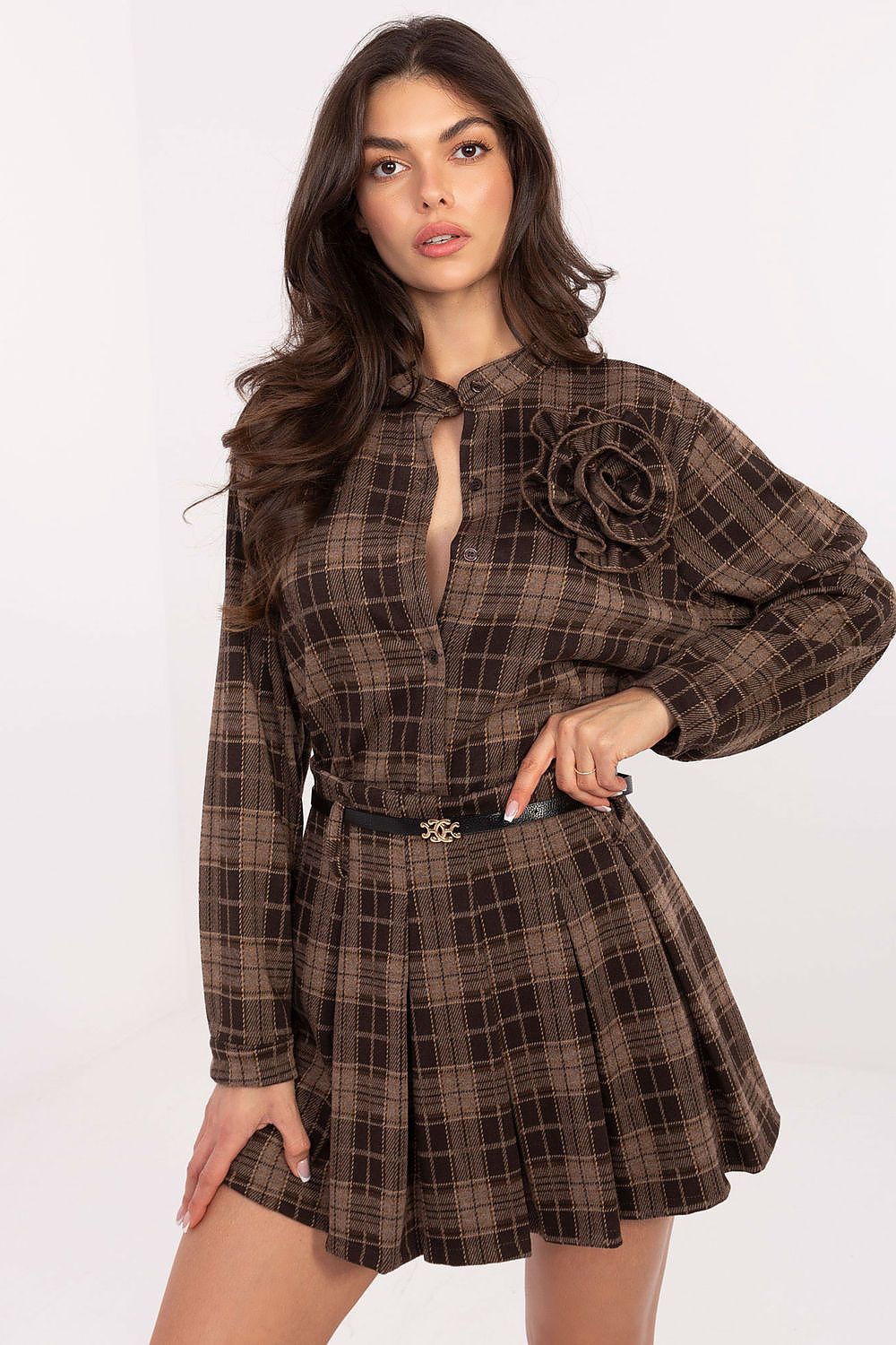 Jupe Rosélane courte à godets – photo produit 4
