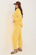 Ensemble Solaya jaune sweat et pantalon – Nolyah Paris