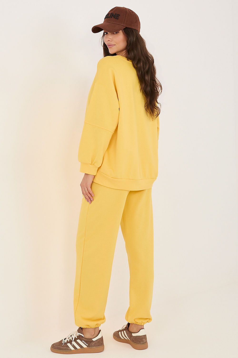 Ensemble Solaya jaune sweat et pantalon – Nolyah Paris